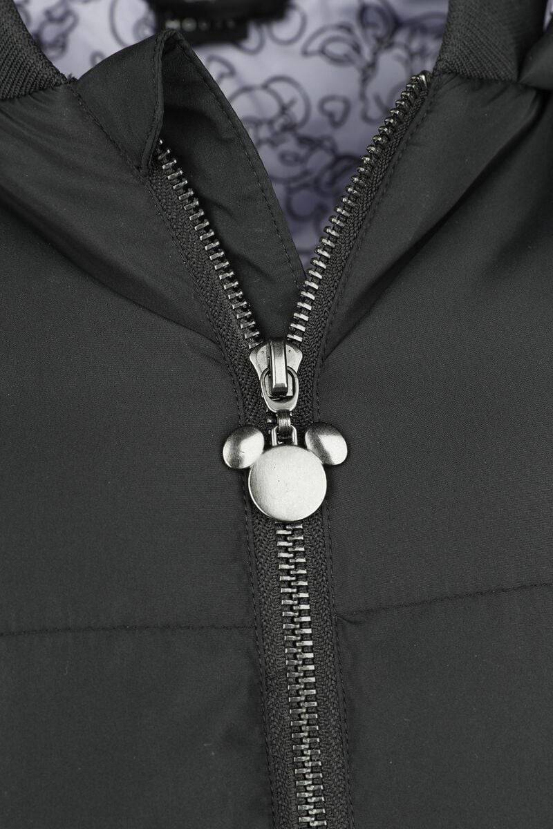 EMP "Minnie" Wintermantel Schwarz Von Micky Maus