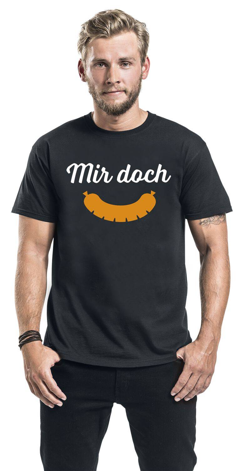 EMP "Mir Doch Wurst" T-Shirt Schwarz Von Food