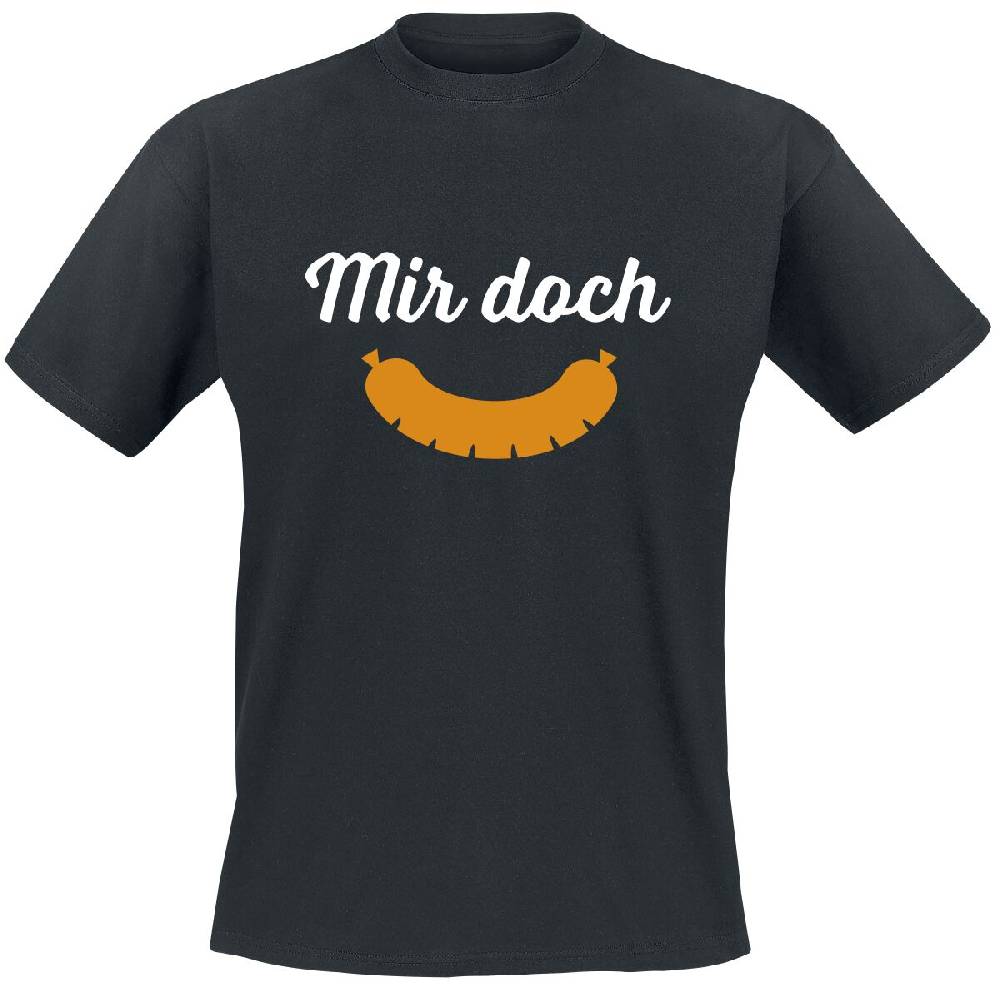 EMP "Mir doch Wurst" T-Shirt schwarz von Food