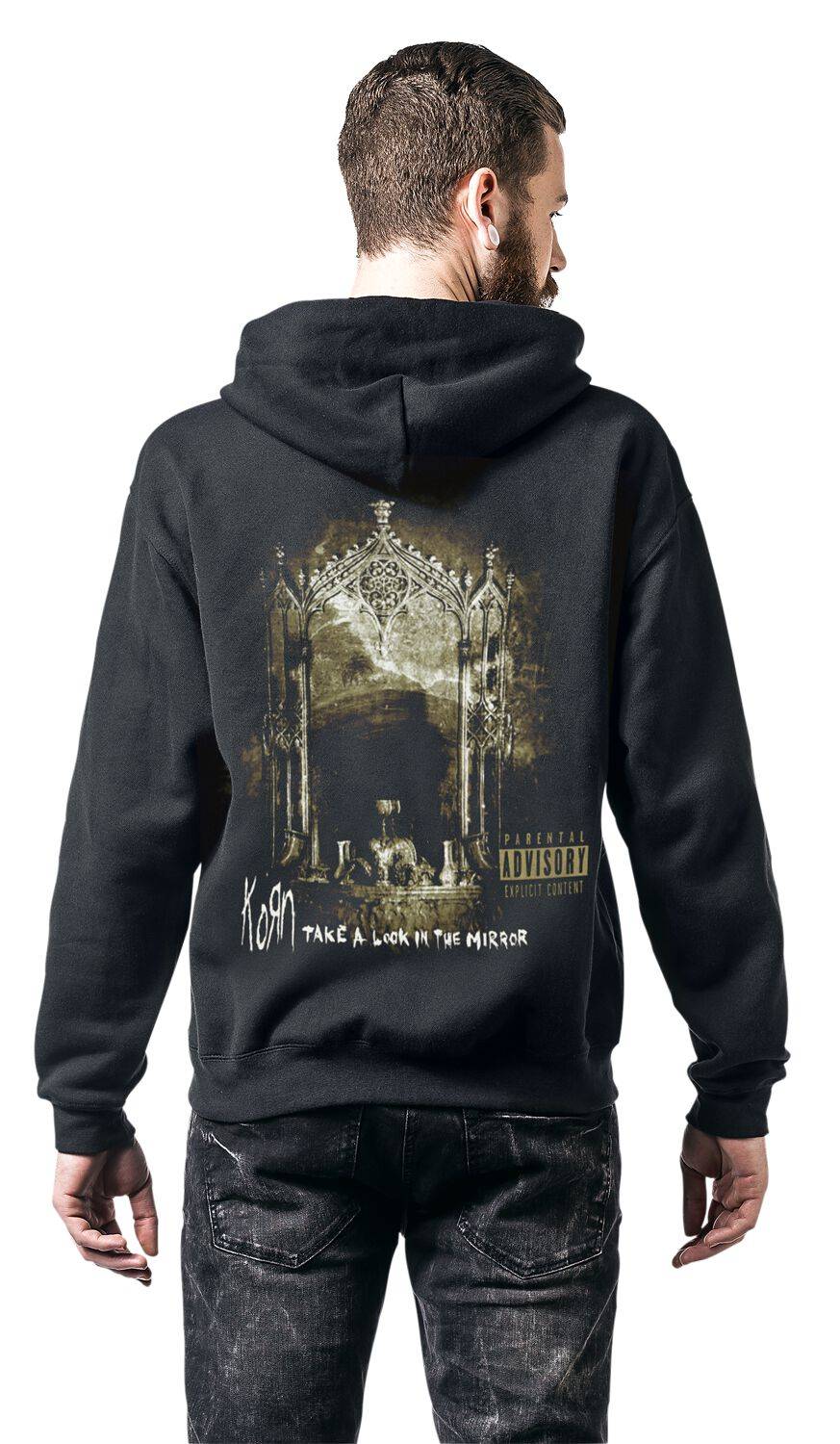 EMP "Mirror Cover" Kapuzenjacke Schwarz Von Korn