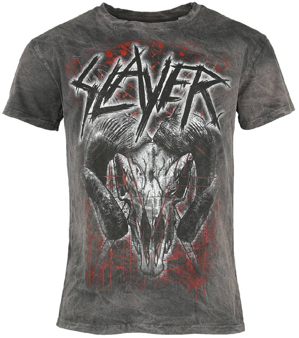 EMP "Mongo Logo" T-Shirt charcoal von Slayer