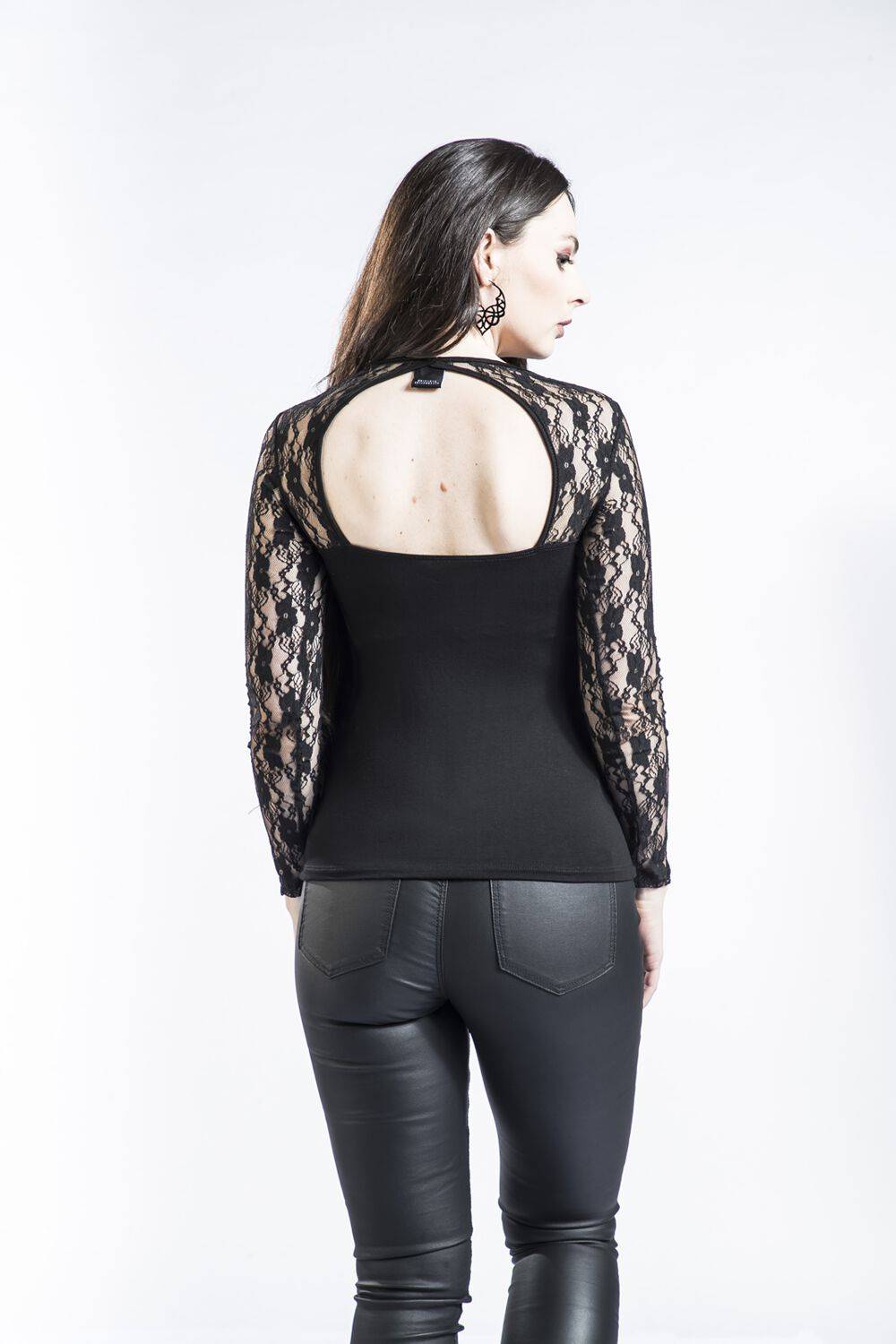 EMP "Montse" Langarmshirt Schwarz Von Outer Vision