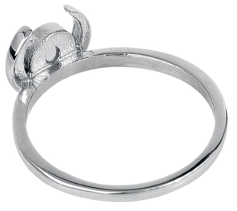 EMP "Moon" Ring Silberfarben Von EtNox