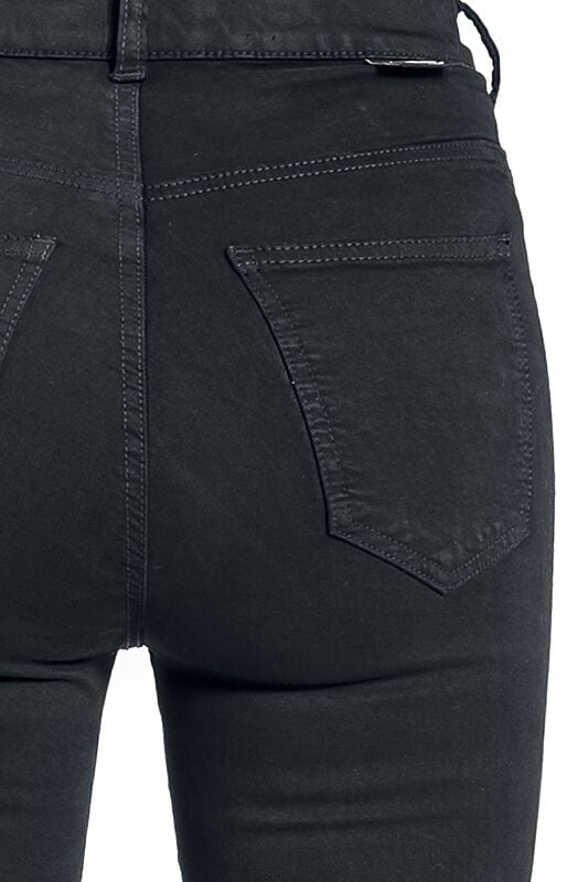 EMP "Moxy Flare" Jeans Schwarz Von Dr. Denim