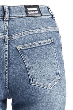 EMP "Moxy Straight" Jeans Blau Von Dr. Denim