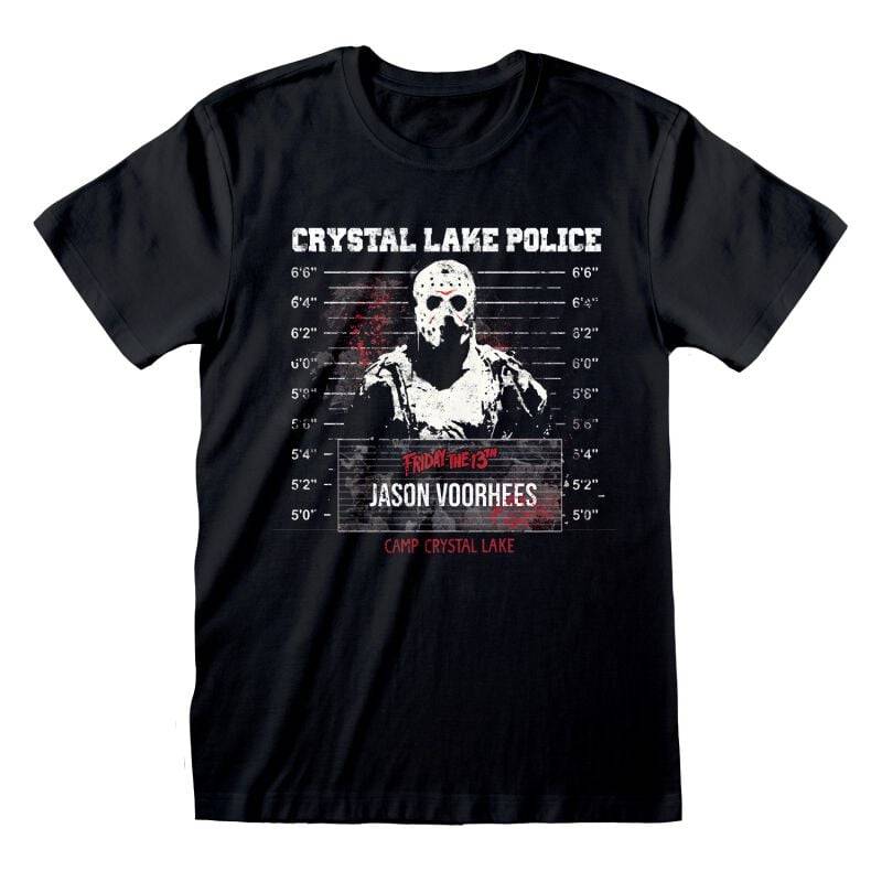 EMP "Mug Shot" T-Shirt schwarz von Freitag der 13