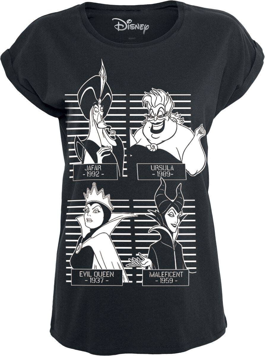 EMP "Mugshot" T-Shirt schwarz von Disney Villains