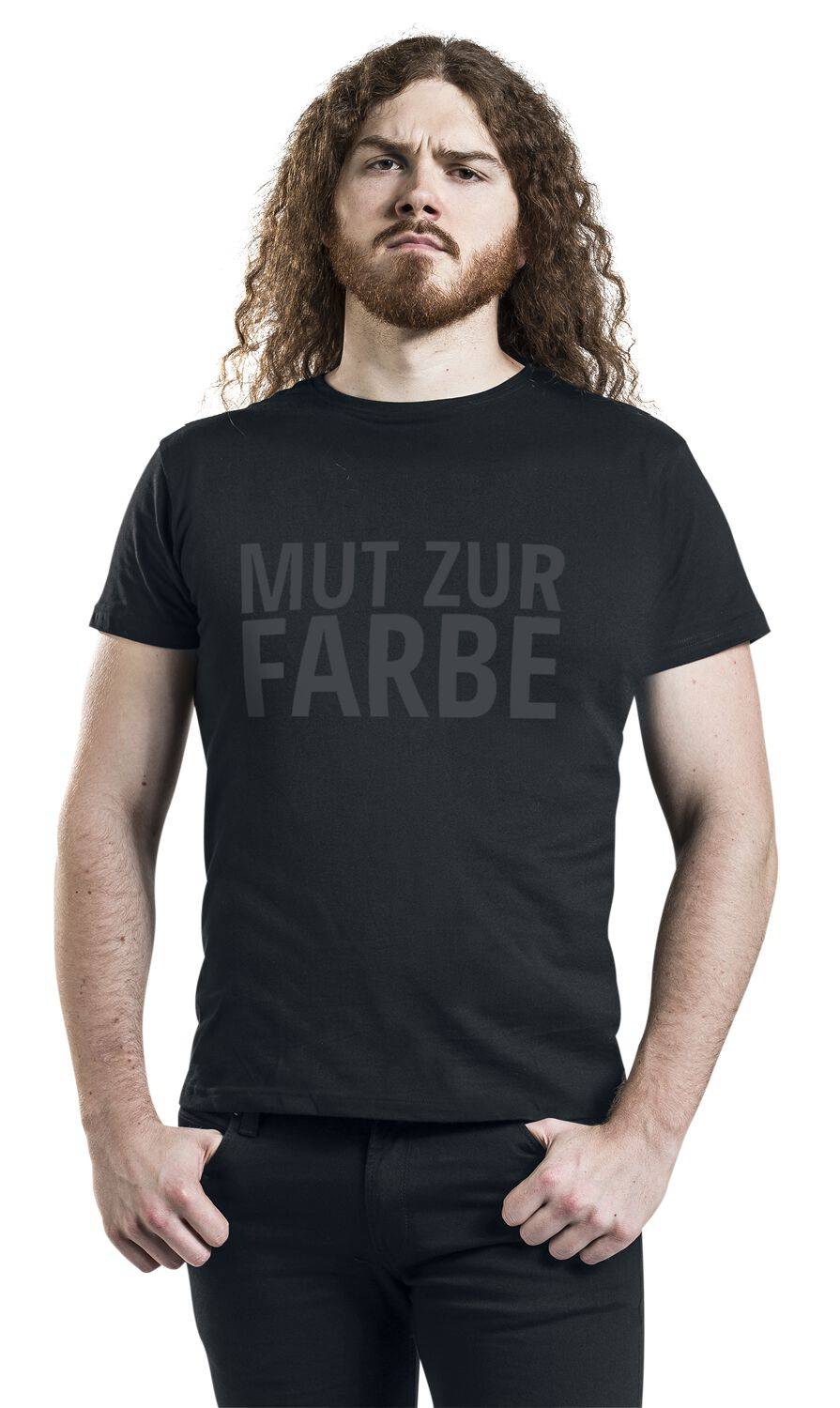 EMP "Mut Zur Farbe" T-Shirt Schwarz Von Sprüche