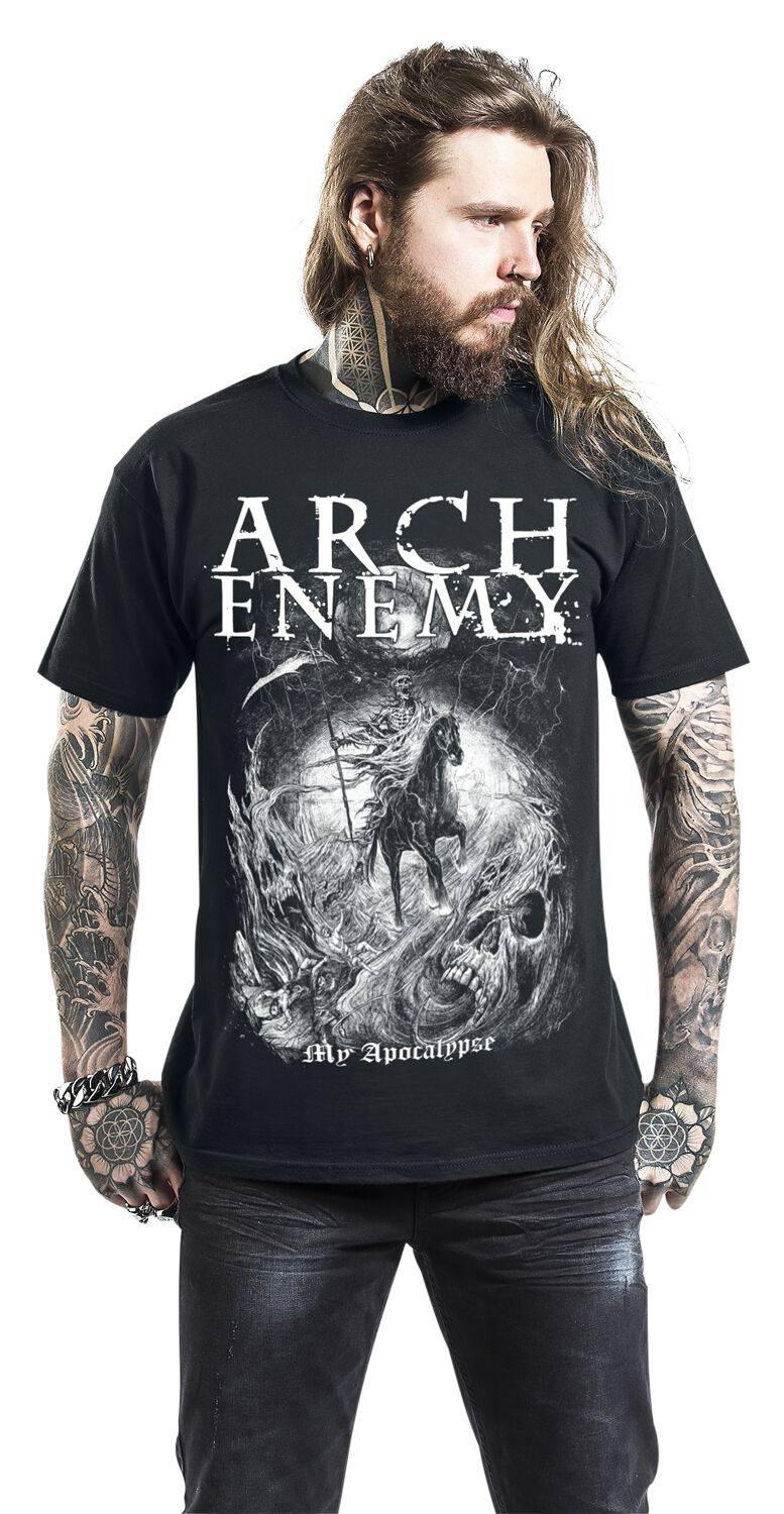 EMP "My Apocalypse" T-Shirt Schwarz Von Arch Enemy