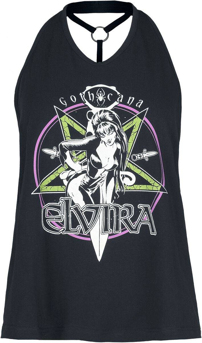 EMP Neckholder schwarz von Gothicana by EMP