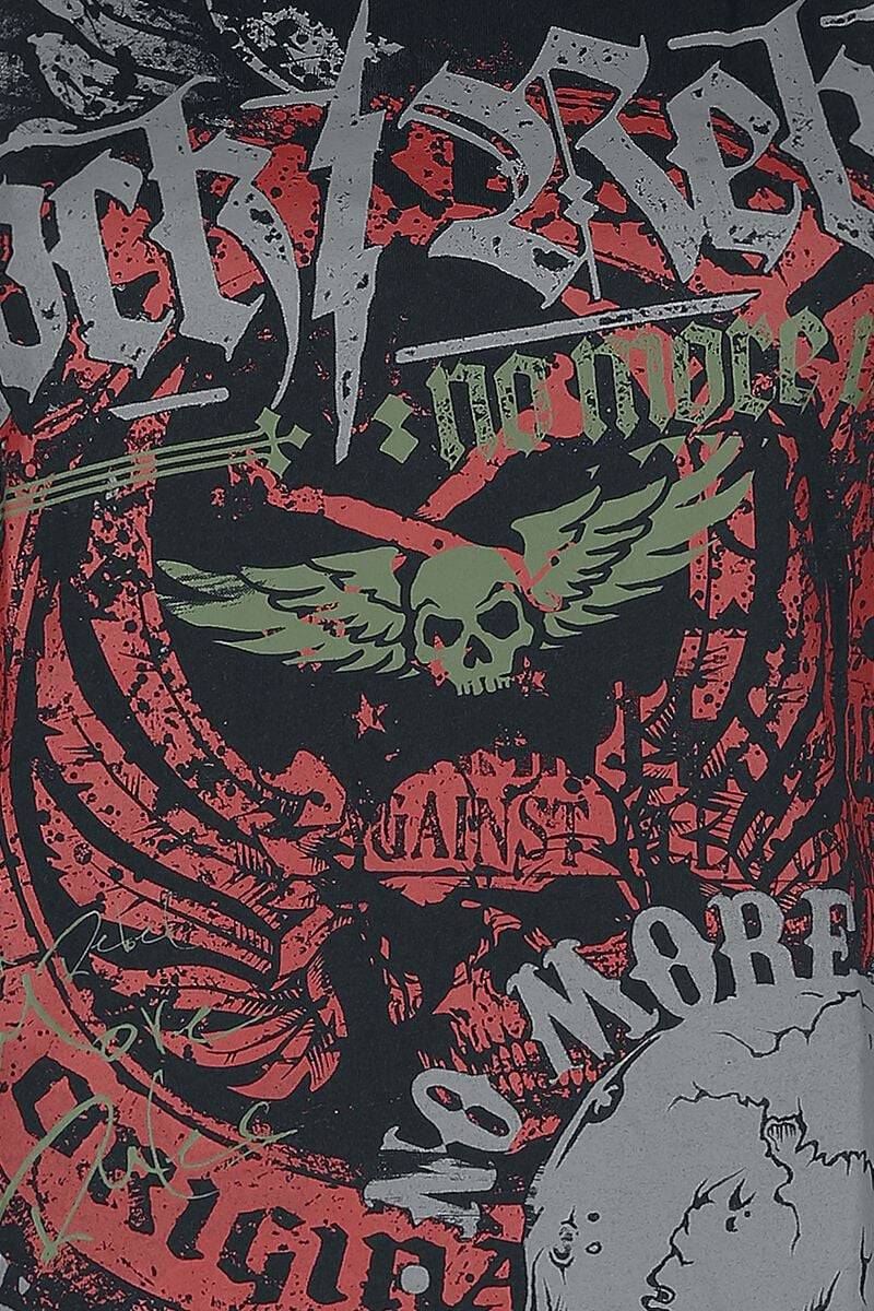 EMP Neckholder Schwarz Von Rock Rebel By EMP