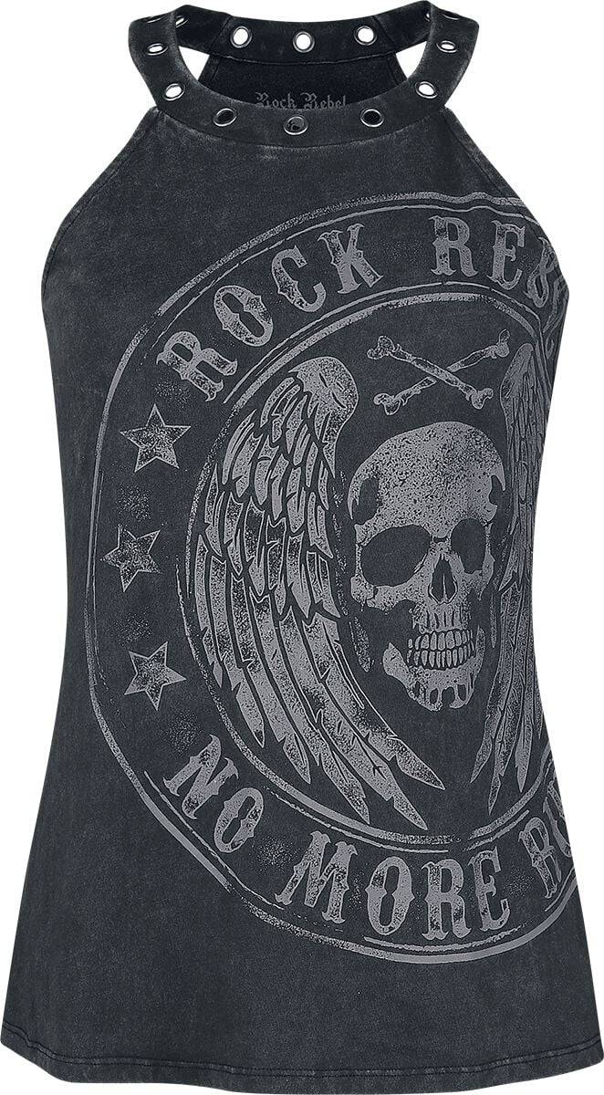 EMP Neckholder schwarz von Rock Rebel by EMP