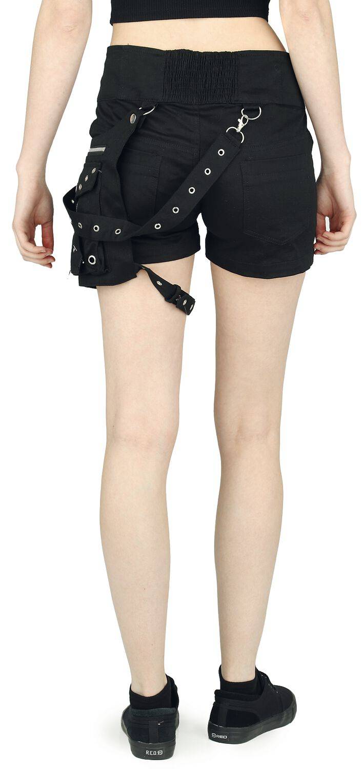 EMP "Neith Shorts" Hotpant Schwarz Von Vixxsin
