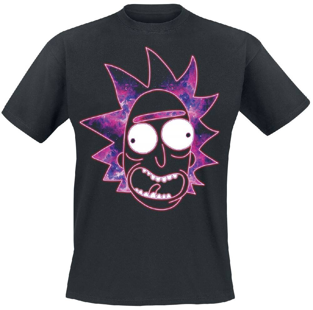 EMP "Neon Rick" T-Shirt schwarz von Rick And Morty
