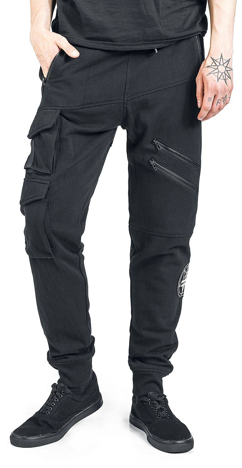 EMP "Nero Pants" Trainingshose Schwarz Von Heartless
