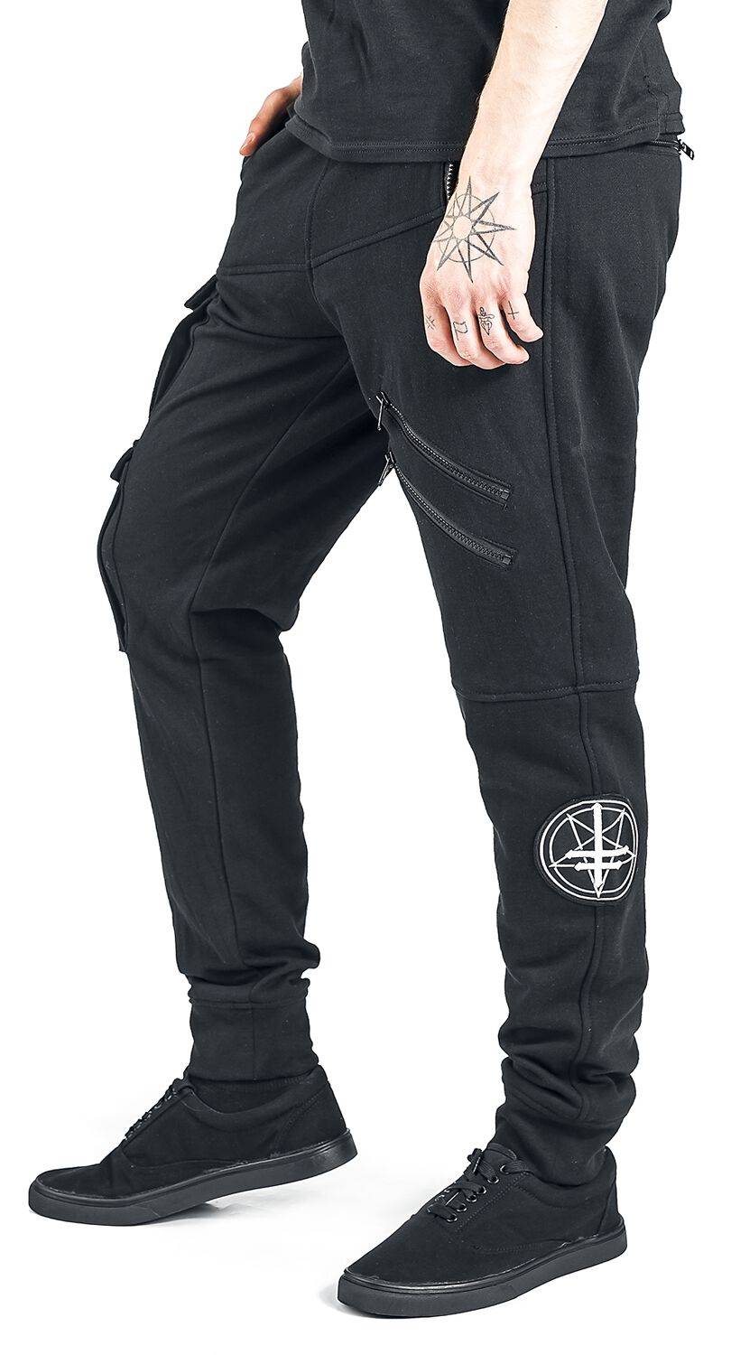 EMP "Nero Pants" Trainingshose Schwarz Von Heartless