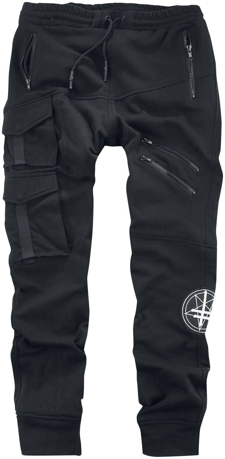 EMP "Nero Pants" Trainingshose schwarz von Heartless
