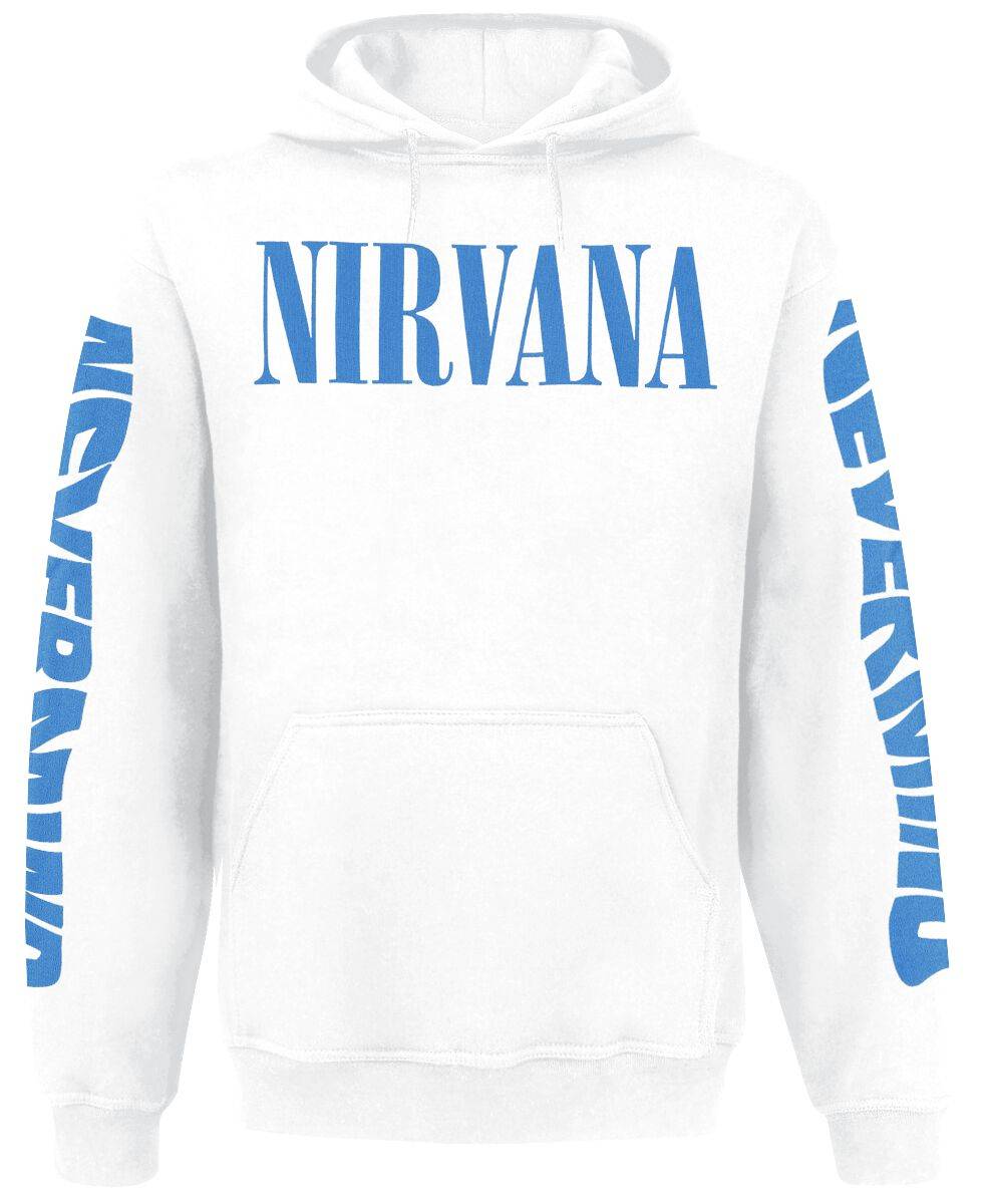 EMP "Nevermind" Kapuzenpullover weiß von Nirvana