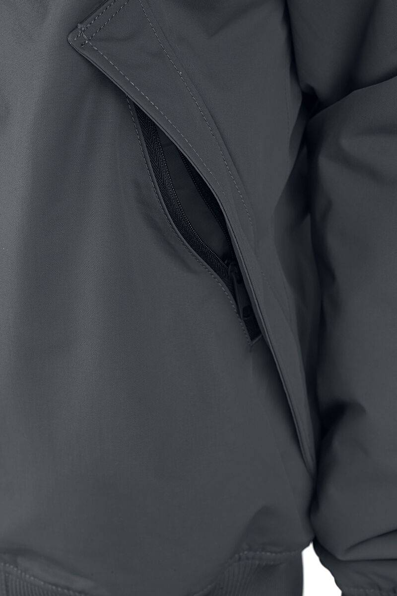 EMP "New Sarpy Jacket" Bomberjacke Grau Von Dickies