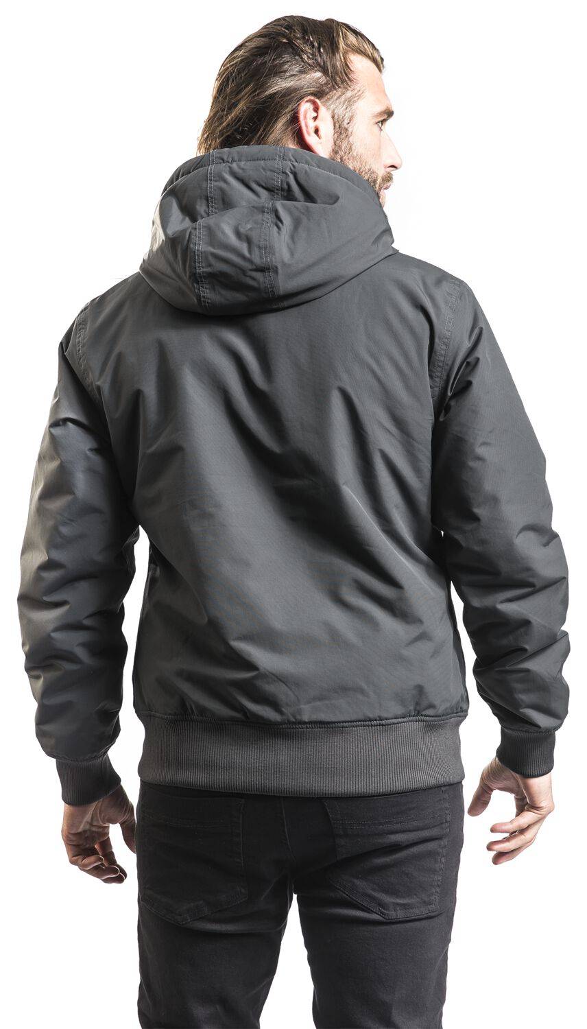EMP "New Sarpy Jacket" Bomberjacke Grau Von Dickies