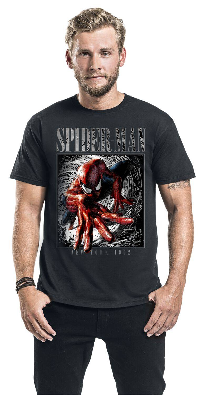 EMP "New York - 1962" T-Shirt Schwarz Von Spider-Man