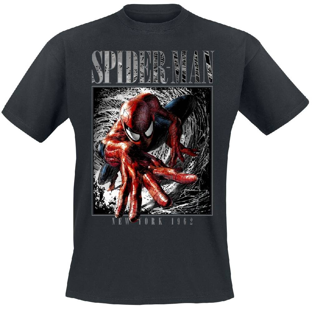 EMP "New York - 1962" T-Shirt schwarz von Spider-Man
