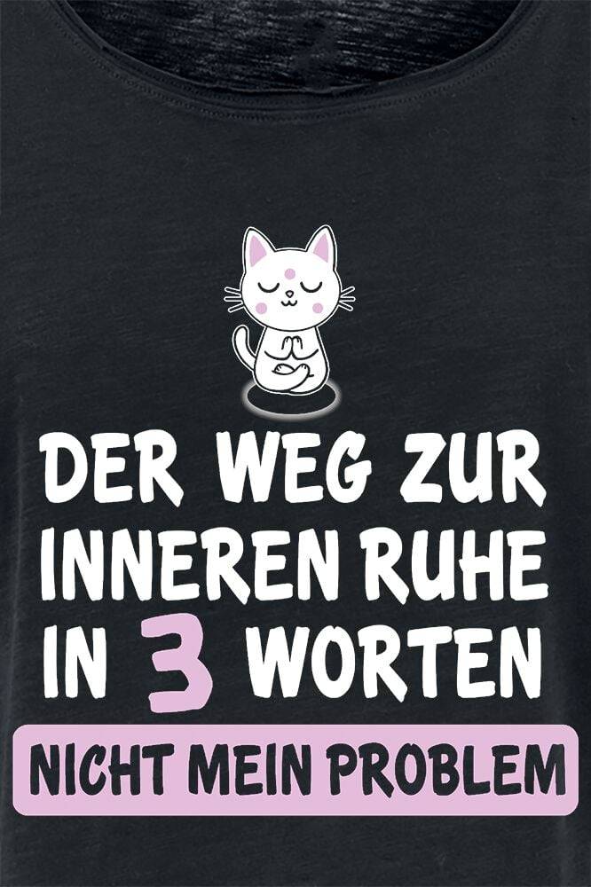 EMP "Nicht Mein Problem" T-Shirt Schwarz Von Sprüche