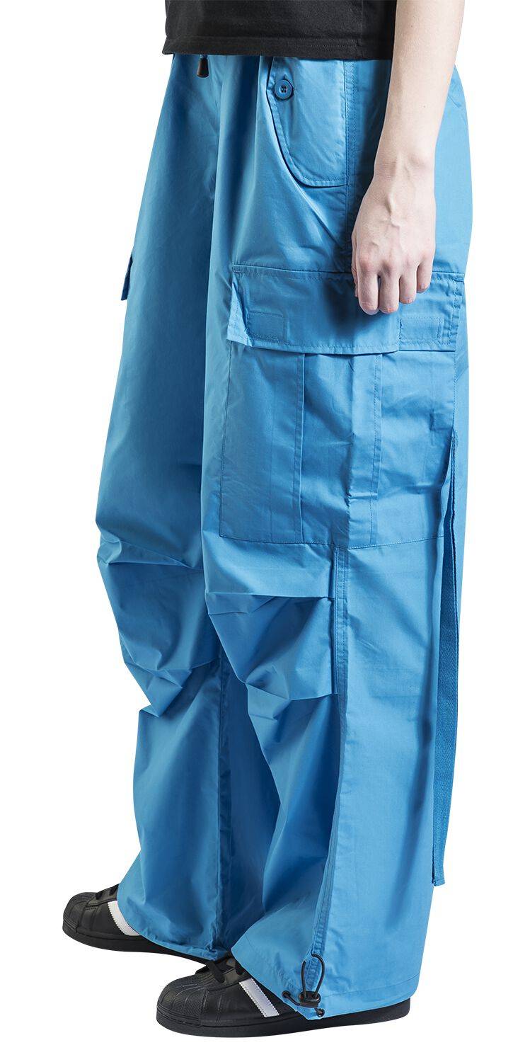 EMP "Nickel Trousers" Cargohose Blau Von Hell Bunny