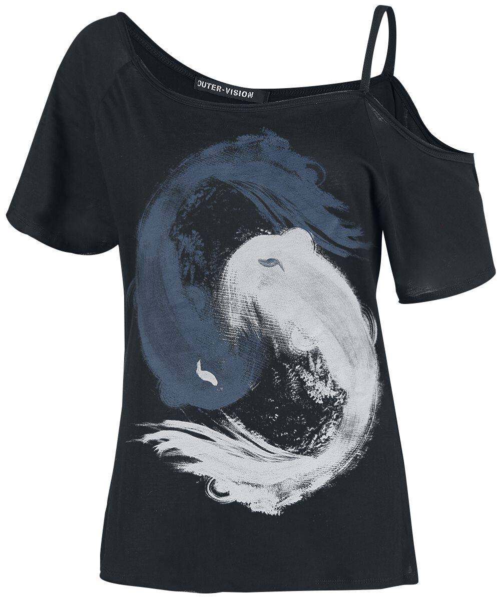EMP "Nicole" T-Shirt schwarz von Outer Vision