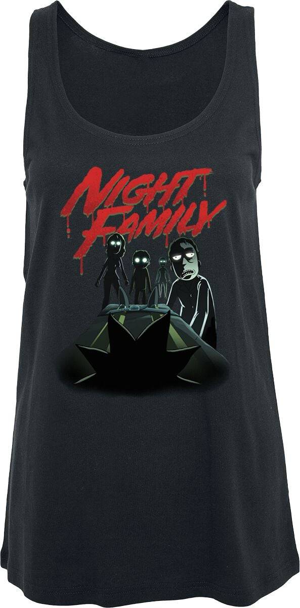 EMP "Night Family" Top schwarz von Rick And Morty