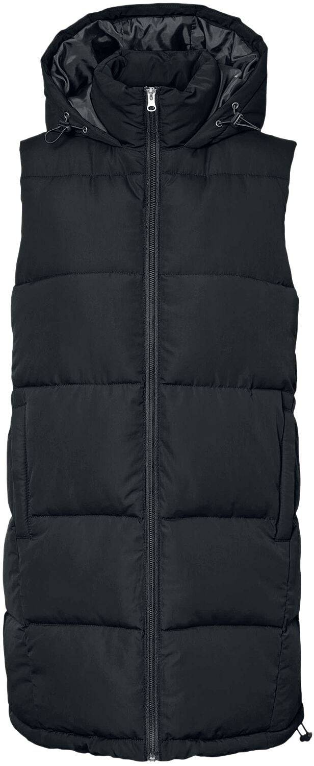 EMP "NMAurora Hood Vest" Weste schwarz von Noisy May