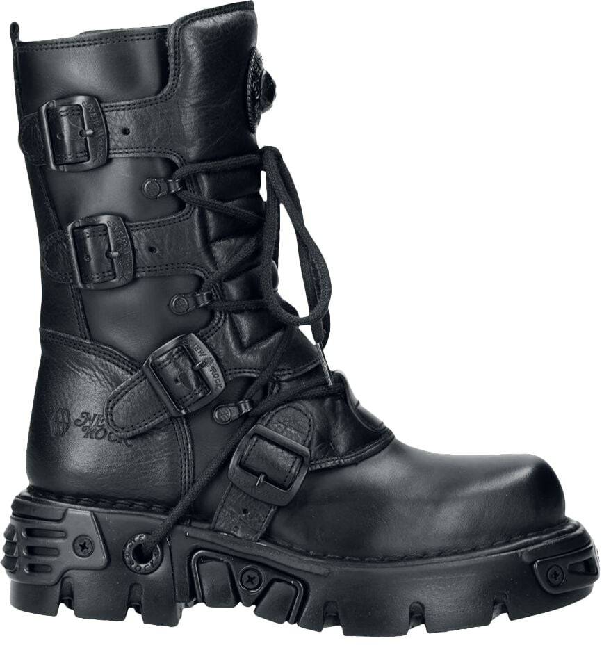 EMP "Nomada Black" Stiefel Schwarz Von New Rock