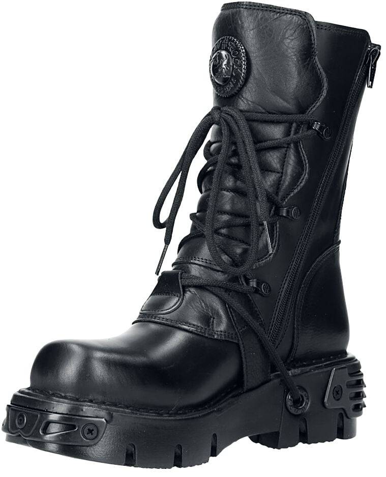 EMP "Nomada Black" Stiefel Schwarz Von New Rock