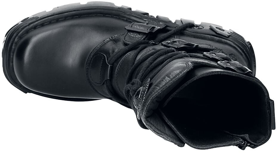 EMP "Nomada Black" Stiefel Schwarz Von New Rock