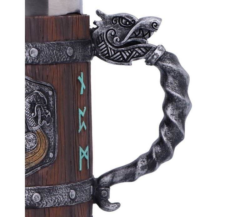 EMP "Norseman Tankard" Bierkrug Von Nemesis Now