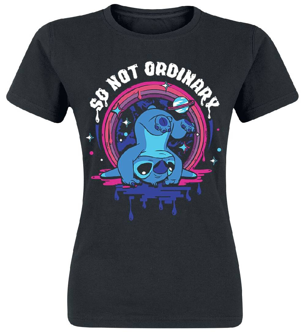 EMP "Not Ordinary" T-Shirt schwarz von Lilo & Stitch