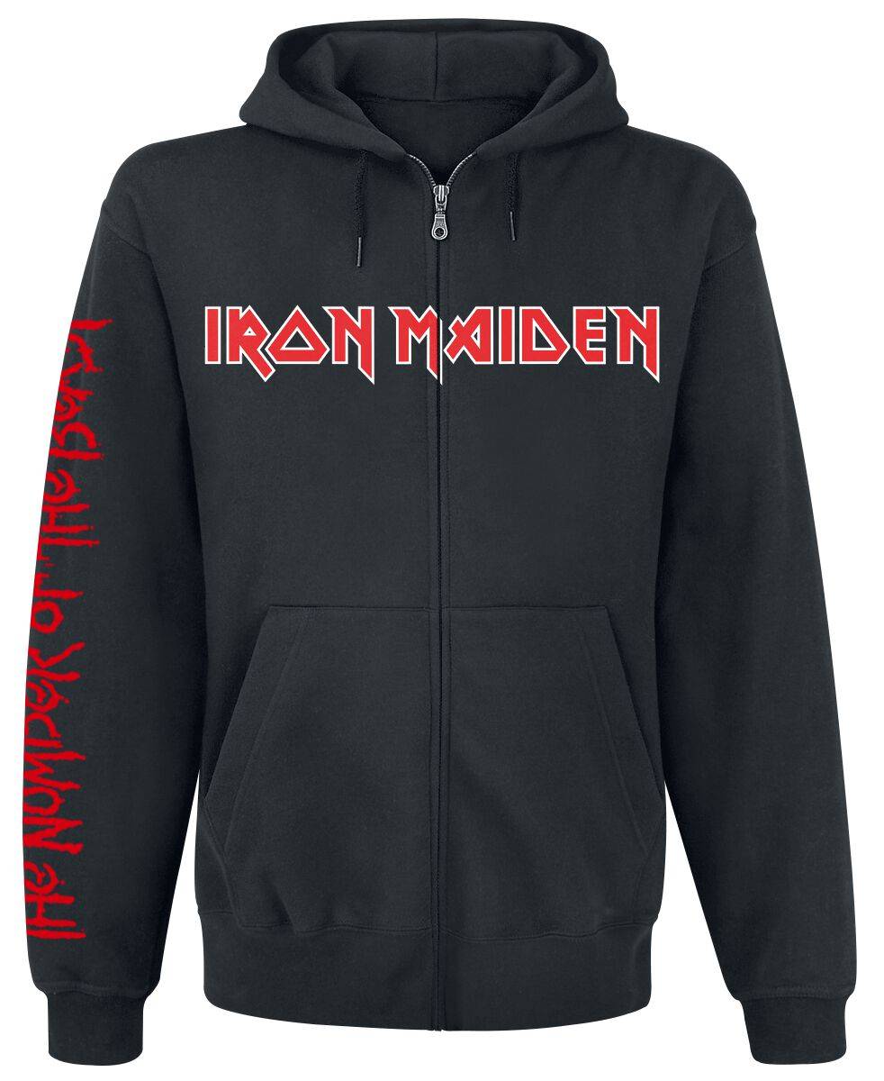 EMP "NOTB" Kapuzenjacke schwarz von Iron Maiden