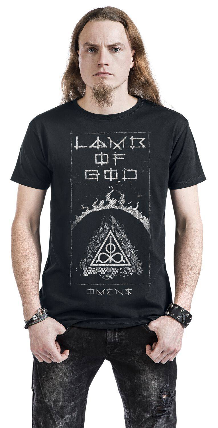 EMP "Omens Frame" T-Shirt Schwarz Von Lamb Of God