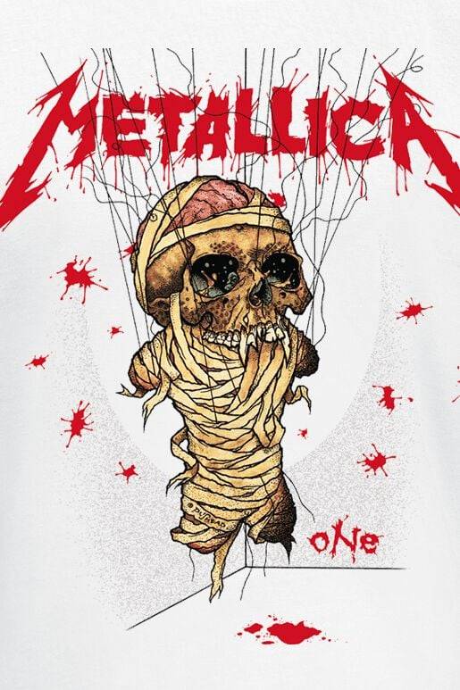 EMP "One Landmine" T-Shirt Weiß Von Metallica