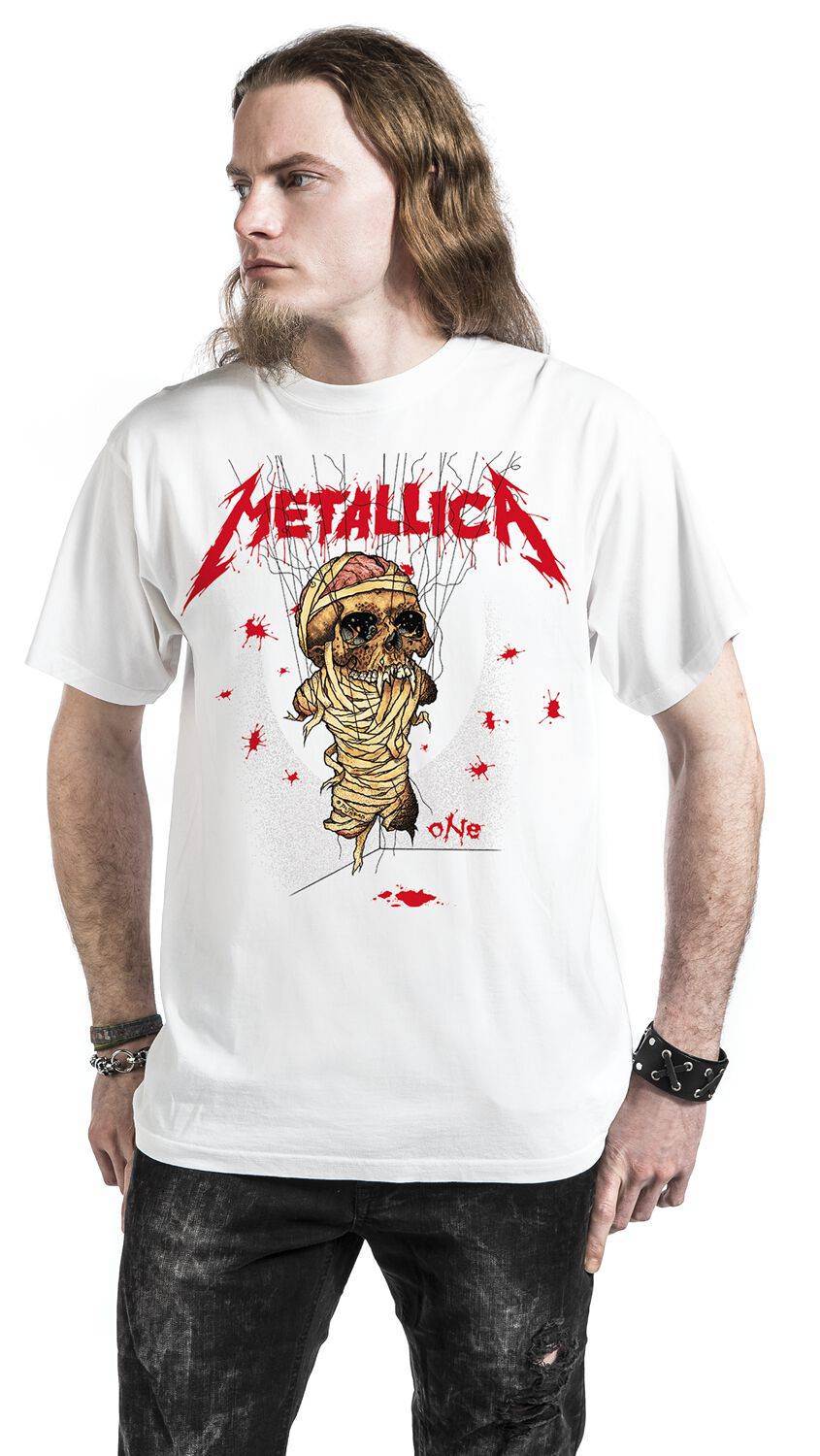 EMP "One Landmine" T-Shirt Weiß Von Metallica