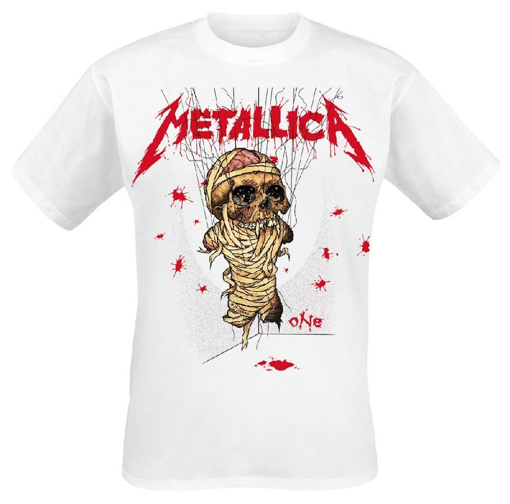EMP "One Landmine" T-Shirt weiß von Metallica