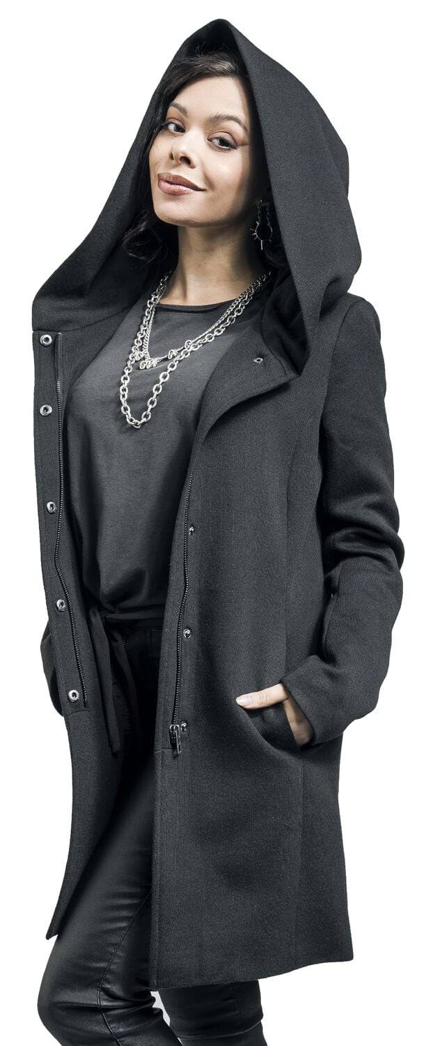 EMP "ONLSedona Light Coat" Mantel Schwarz Von Only