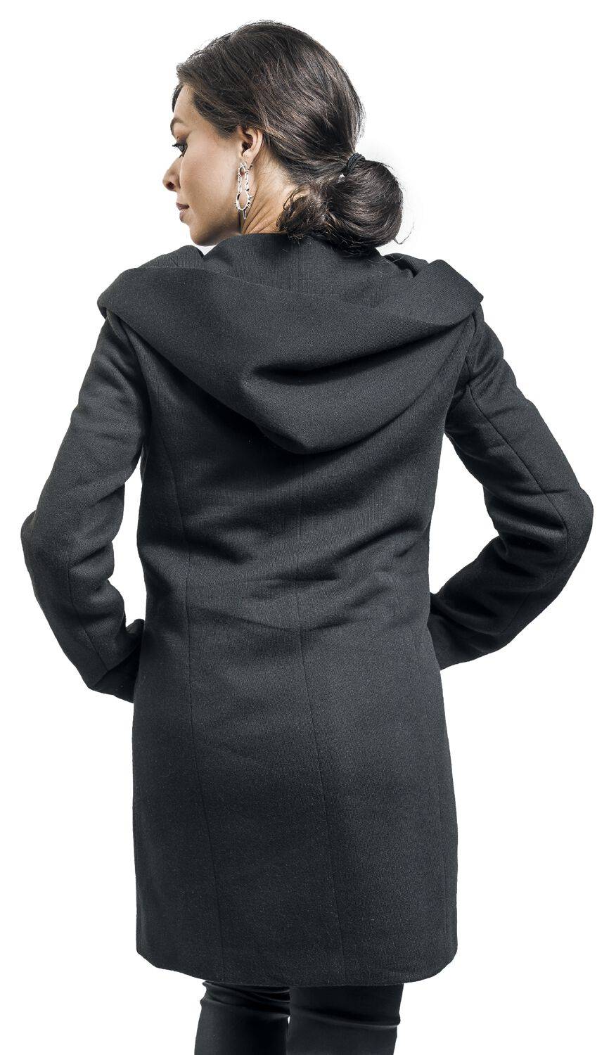 EMP "ONLSedona Light Coat" Mantel Schwarz Von Only