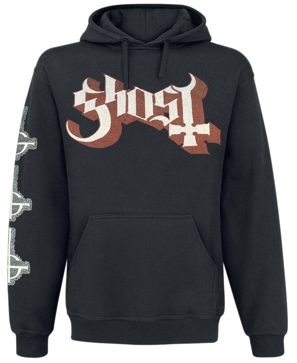 EMP "Opus" Kapuzenpullover schwarz von Ghost