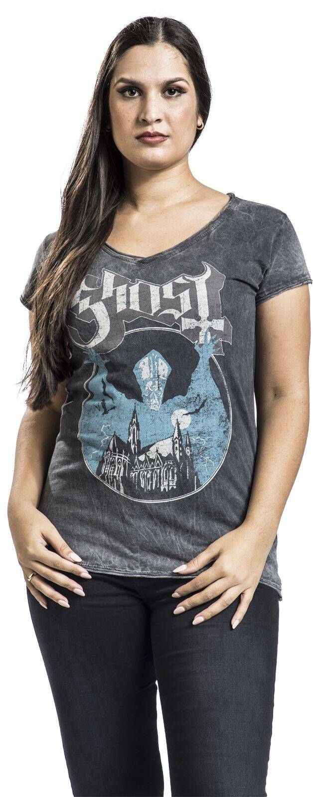 EMP "Opus" T-Shirt Grau Von Ghost