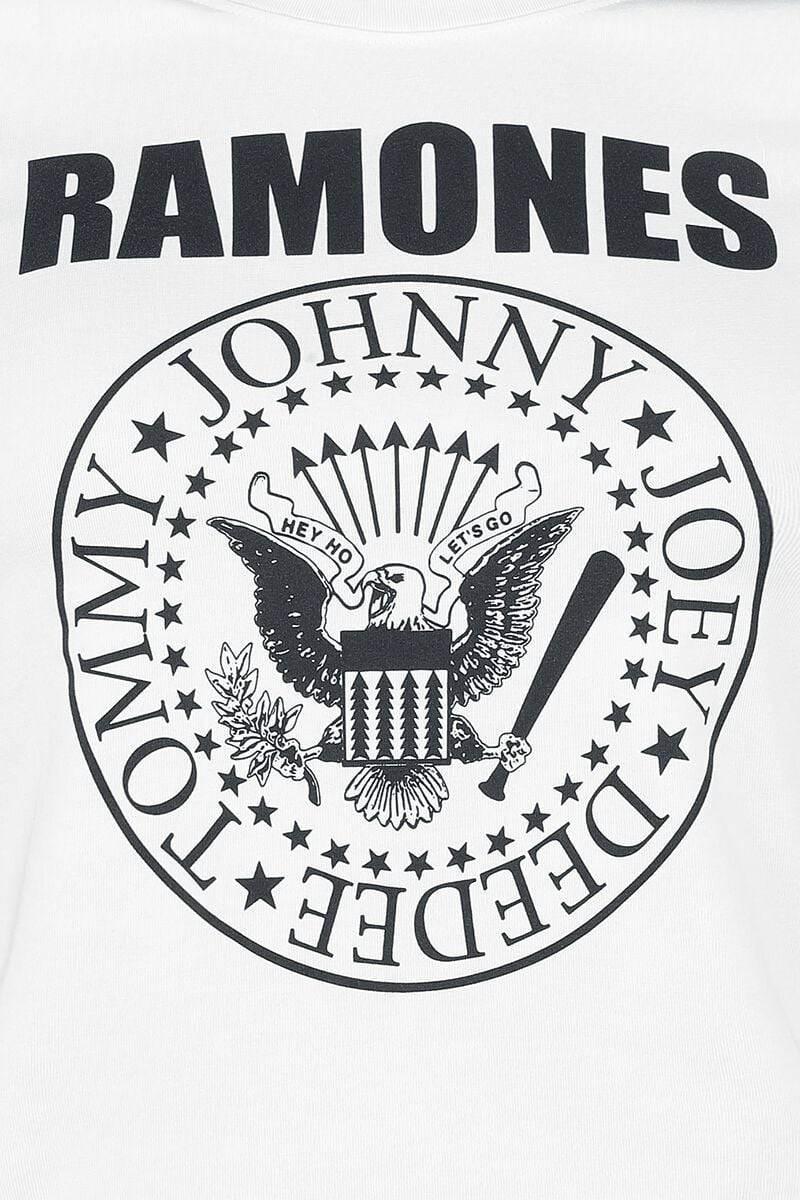 EMP "Original Crest" T-Shirt Weiß Von Ramones