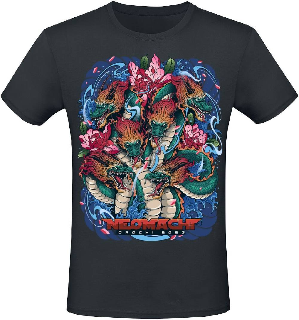 EMP "OROCHI" T-Shirt schwarz von NEOMACHI