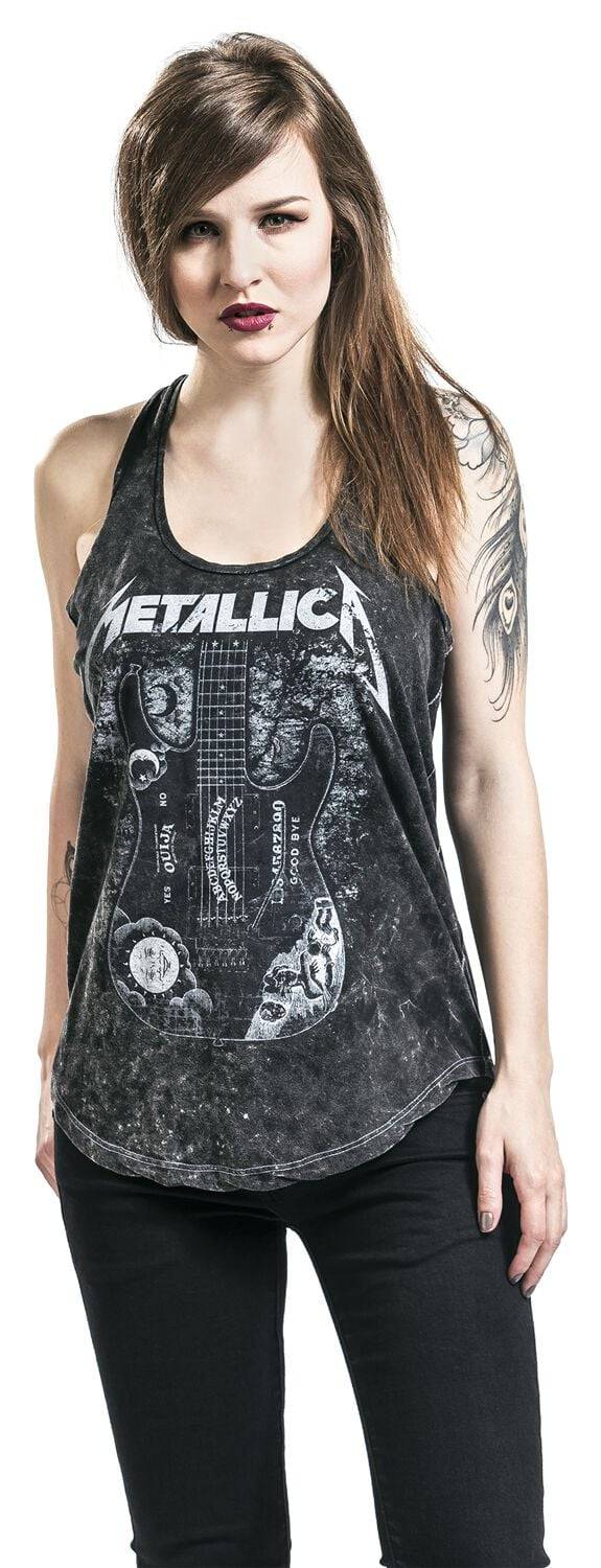 EMP "Ouija Guitar" Top Schwarz Von Metallica