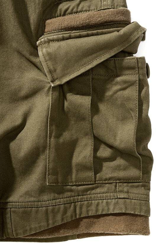 EMP "Packham Vintage Shorts" Short Oliv Von Brandit