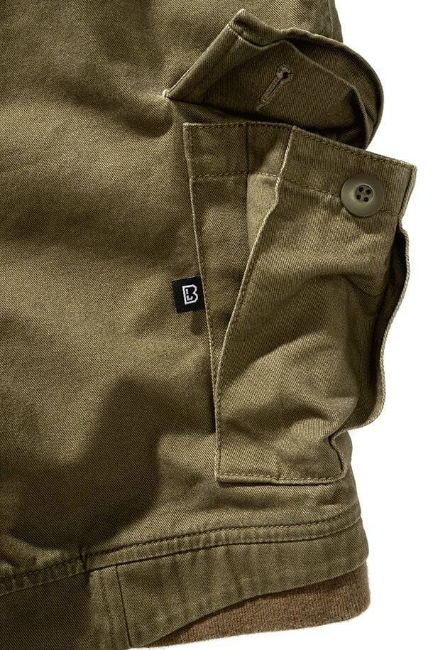 EMP "Packham Vintage Shorts" Short Oliv Von Brandit